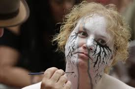 Noted Body Painting Artist Andy Golub Editorial Stock Photo