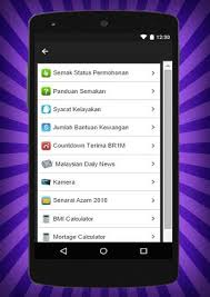 Answer 2 secret questions that is set during application to check br1m status. Br1m Semak Status 2018 Latest Version For Android Download Apk