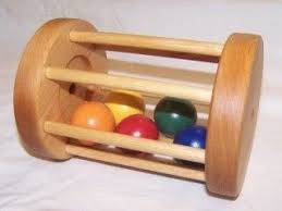 Ball Cylinder Montessori Infant Toy By Beginningmontessori 20 00 Montessori Baby Montessori Baby Toys Montessori Toys