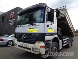 Mercedes Benz Actros 3340 Manual 2000 Bree Belgique D Occasion Camion Benne Mascus France