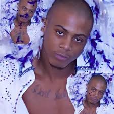 Raekjwon Crosby print and runway model