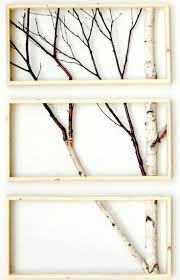 Mit Birkenstamm Wandbilder Gestalten Naturliche Alternative Zu Postern Im Wohnzimmer Fensterdeko Basteln Deko Gestalten