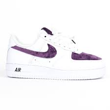 Check spelling or type a new query. Nike Air Force 1 White Custom Purple Velvet Edition