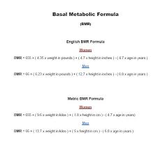 Calories = kilocalories x 1,000 Calculating Your Resting Energy Expenditure
