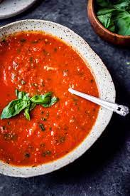 Season with italian seasoning, salt, and black pepper. Homemade Roasted Tomato Basil Soup Ambitious Kitchen