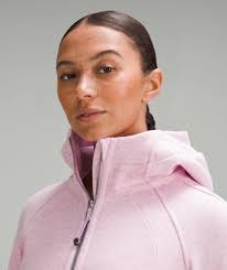 NWT/ Lululemon Scuba Full-Zip Hoodie/ Heathered Vitapink/ Size 6