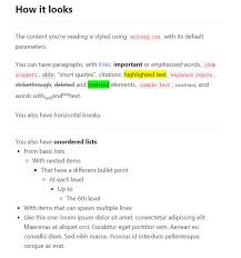 How To Add Styles To Tinymce Markdown Content Hongkiat Article Writing Content Markdown