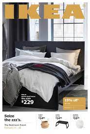 For the fiscal year ending august 31st, the company saw sales of a whopping $2.53 billion in canada, which was a 6.1% increase over the previous year. Ikea The Bedroom Event Flyer February 4 To 18