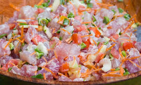 Salade Tahitienne Au Thermomix Recette Thermomix Recettes De Cuisine Recette Thon Rouge Recette Salade