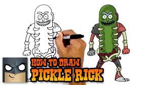 Check spelling or type a new query. How To Draw Pickle Rick Rick And Morty Youtube
