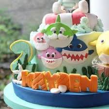 19 Baby shark cakes ideas