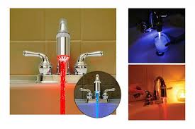 Top marken günstige preise große auswahl. Led Wasserhahn Leuchtender Wasserhahnaufsatz Farbwechsler