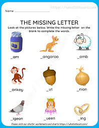 Practice drawing skills and learn about shapes. The Missing Letter Worksheets For Grade 1 Your Home Teacher