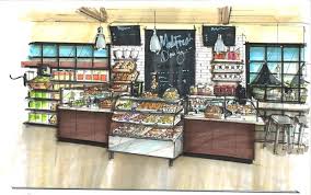 Maybe you would like to learn more about one of these? The Hills Market To Open Downtown Grocery Store Interior Design Renderings Grocery Store Design Store Design Interior