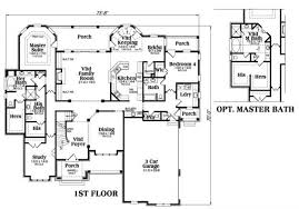 House Plan 009 00077 Luxury Plan 3 793 Square Feet 4 Bedrooms 4 5 Bathrooms Luxury Plan House Plans Craftsman Style House Plans