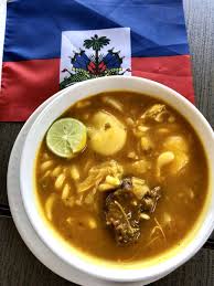 Pumpkin Soup Or Haiti Independence Soup Joumou Guyanese Girl Haitian Soul Soup Joumou Haitian Food Recipes Pumpkin Soup