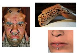 They differ from modern primitives who claim their performances are a spiritual experience of transformation. Art003 Body Modification Article Writing Tasks English Grammar And Vocabulary