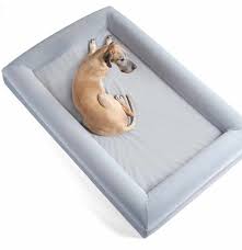 The removable gel pack fits inside the pocket, keeping pets cool for hours at a time. Luxury Memory Foam Dog Beds Barney Dog Beds