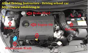 I thought a heated wheel was just nonsense when i first saw a car with one. Under The Bonnet Checks For The Driving Test Practical Checks