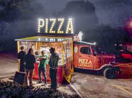 Evening Pizza Pizza Vans Food Truck Wedding Food Vans