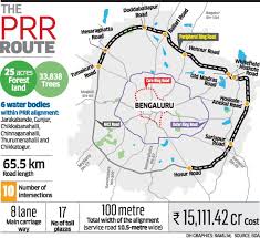 Karnataka map shows karnataka state's districts, cities, roads, railways, areas, water bodies, airports, places of interest, landmarks etc. Bengaluru Not 200 Over 33 000 Trees To Go For Peripheral Ring Road Deccan Herald