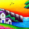 Beautiful scenery drawing for kids. Https Encrypted Tbn0 Gstatic Com Images Q Tbn And9gct4fil34a1az Xfpaer5k Ngqd9vu M9j T0km4mrsqhggnaely Usqp Cau
