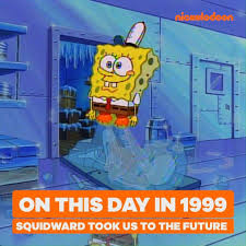 Spongebob squarepants (tm) and squidward (tm) are property of nickelodeon! Nickelodeon Everything Was Chrome On This Day Spongebob Facebook