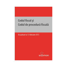 227/2015) i noul cod de procedur fiscal (legea nr. Codul Fiscal Si Codul De Procedura Fiscala Emag Ro