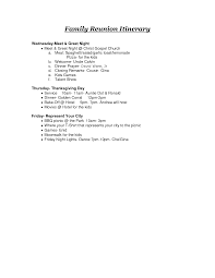 A family reunion is an occasion when many members of an extended family congregate. Reunion Activities Family Reunion Itinerary Doc Family Reunion Family Reunion Planning Reunion