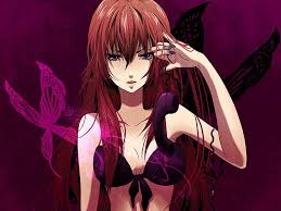Find the best anime wallpapers on wallpaperaccess. Vocaloid Red Luka Redhair Sexy Ecchi Bikini Butterfly Girl Anime Phone Hd Wallpaper Peakpx