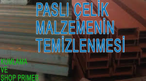 Pasli Celik Yuzeylerin Temizlenmesi Kumlama Youtube