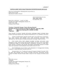 Baik di dalam lingkungan keluarga, contoh lingkungan sekolah, masyarakat. 8 Contoh Surat Buang Sekolah Lampiran F