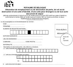 A la découverte de la carte d'identité belge: Annulation Immediate De L Eid Volee Ou Perdue A Partir De Juin 2018