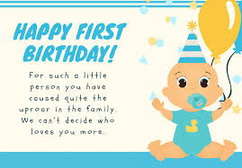 Happy birthday, my beloved son! 150 Perfect First Birthday Card Messages Futureofworking Com