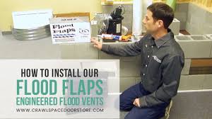 In addition, flood solutions flood vents are always in the open position. How To Install Flood Flaps Engineered Flood Vents Crawlspacedoorstore Com Youtube