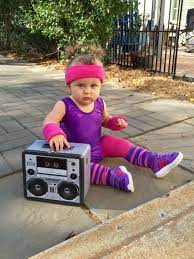 Cutest 80 S Workout Baby Ever Halloween Costume Toddler Girl Toddler Halloween Costumes Baby Halloween Costumes