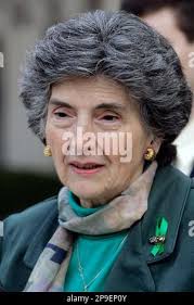 Rosemarie D'Alessandro speaks as she joins a rally of her supporters  outside the New Jersey Statehouse, Wednesday, Nov. 12, 2008, in Trenton,  N.J., after testifying to the state Parole Board that the neighbor who  raped and murdered her 7-year-old in ...