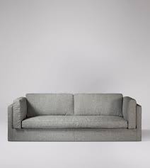 The sofa bed suddenly transforms a relaxed living room into a comfortable place to rest your head. Munich Three Seater Sofa Bed Swoon
