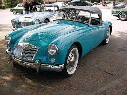 Mg Mga With White Wall Tires Car Pictures Pictures Of Sports Cars Vintage Sports Cars Car Pictures