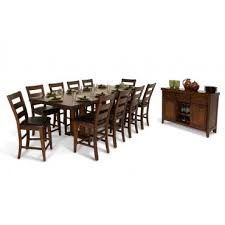 Enormous Pub 12 Piece Dining Set Furniture Bob S Discount Furniture Discount Furniture