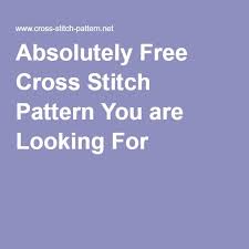 Free crochet hat patterns including baby hats, women's hats, brim hats, as well as winter and summer hats. Absolutely Free Cross Stitch Pattern You Are Looking For Cross Stitch Patterns Free Free Cross Stitch Cross Stitch