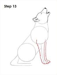 Große auswahl an step by step. How To Draw A Wolf Howling