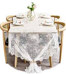Use it as a main color through tablecloths and table overlays, or as an accent with napkins and table runners. Baby Bridal Shower Decor Romantic Boho Wedding Reception Table Decor Boxan 60x120 Inch Gorgeous Black Lace Tablecloth Overlay Rose Vintage Embroidered Elegant Chic Outdoor Tea Party Tablecover Home Kitchen Table