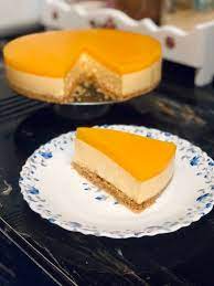 A dreamy, decadent, rich, smooth and utterly delicious cheesecake topped with cherry topping! Caja On Twitter Kek Batiklah Dalgona La Nah Mango Cheesecake