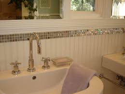 While tiles tend to create a cold and bathrooms with wainscoting or beadboard walls can come out as looking outdated and while that is. 50 Beadboard Wallpaper Over Tile On Wallpapersafari
