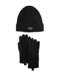 Ugg Ribbed Hat Smart Glove Gift Set Men Bloomingdale S Smart Gloves Uggs Ugg Hats