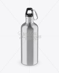 Download Steel Sport Bottle With Carabiner Mockup High Angle Shot In Bottle Mockups On Yellow Images Object Mockups High Angle Shot Sport Bottle Aluminum Bottle