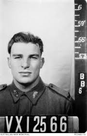 Vic. Paybook photograph of VX12566 Bombardier Douglas Allan Chalmers, 2/3rd  Field Regiment, Royal ...