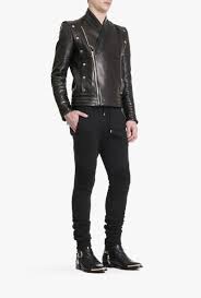 Kimono Inspired Leather Jacket With Snap Fastener Mens Leather Jackets Leather Jacket Men Blazer Designs Jackets
