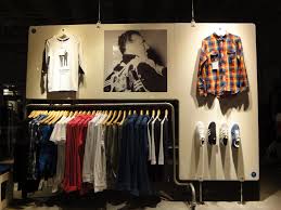 Shop Windows In Vienna Adidas Clothing Rack Wall Clothing Rack Wall Display